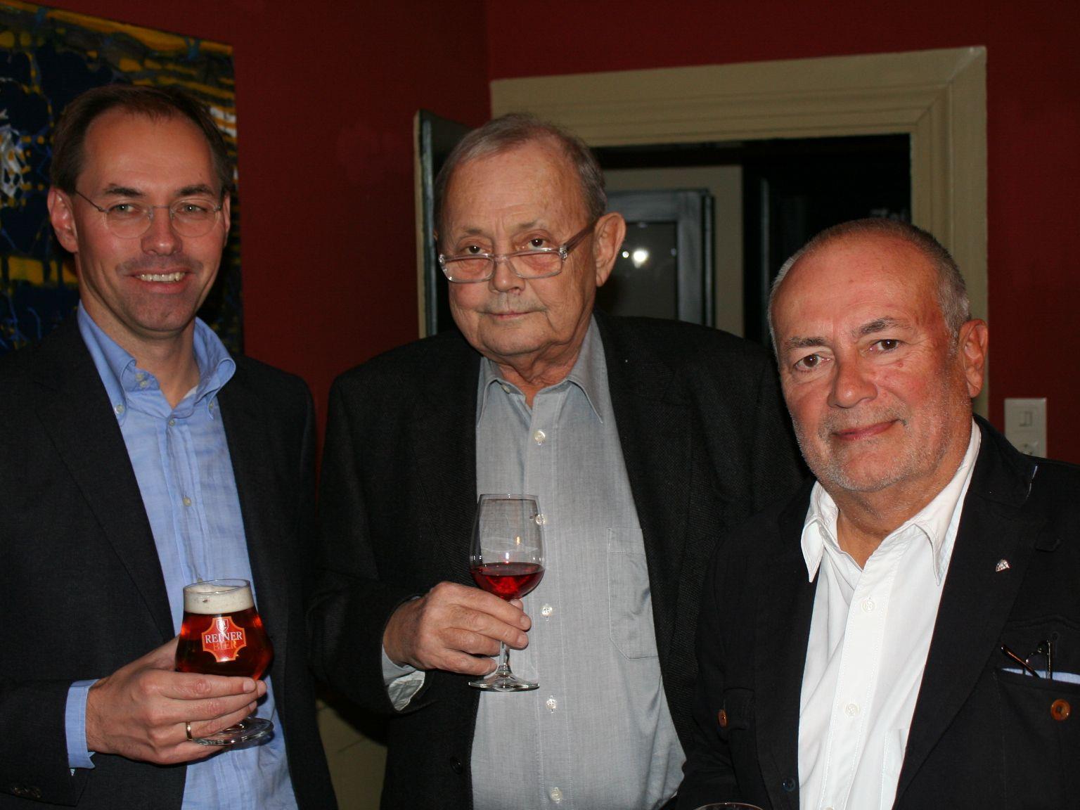Jürgen Reiner, Gerold Hirn und Wolfgang Burtscher