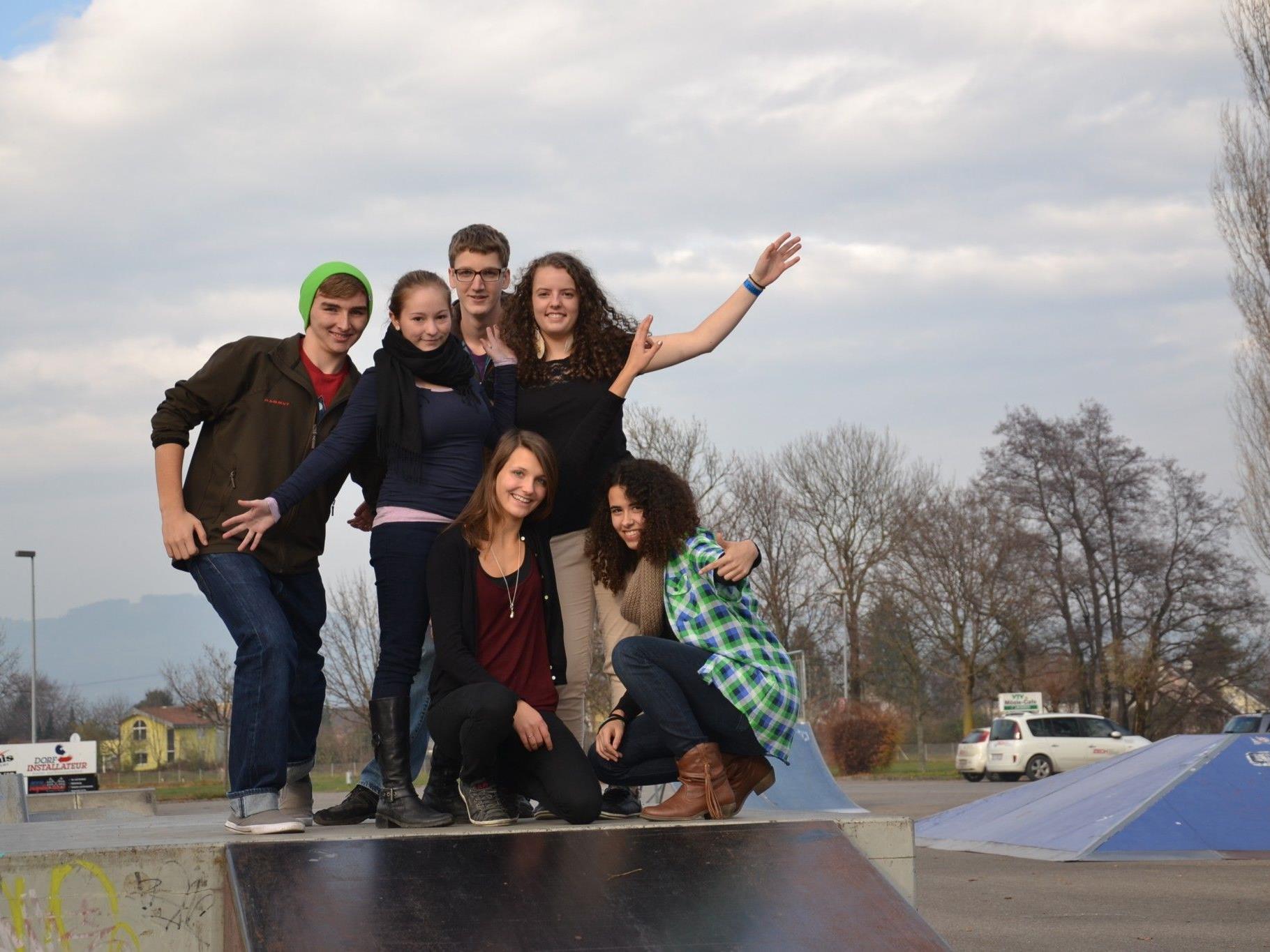 Die Jugendlichen in der Kummenbergregion freuen sich auf den geplanten, neuen Jugendpark im Mösle