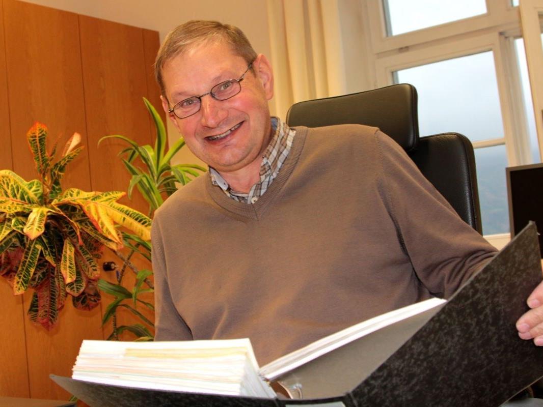 Elmar Gort betreute 43 Jahren lang die finanztechnischen Agenden der Gemeinde Göfis.
