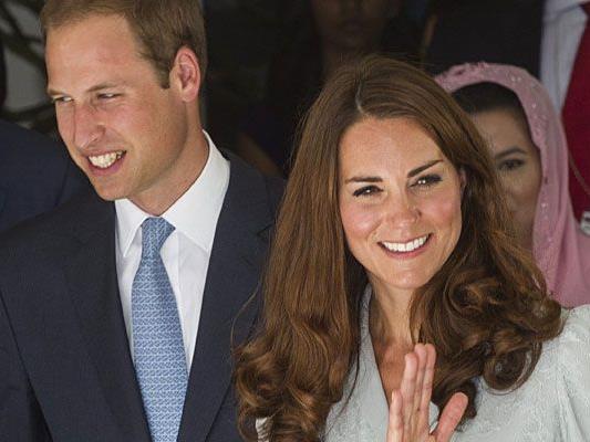 Kate und William freuen sich auf das Baby Kate und William freuen sich auf das Baby
