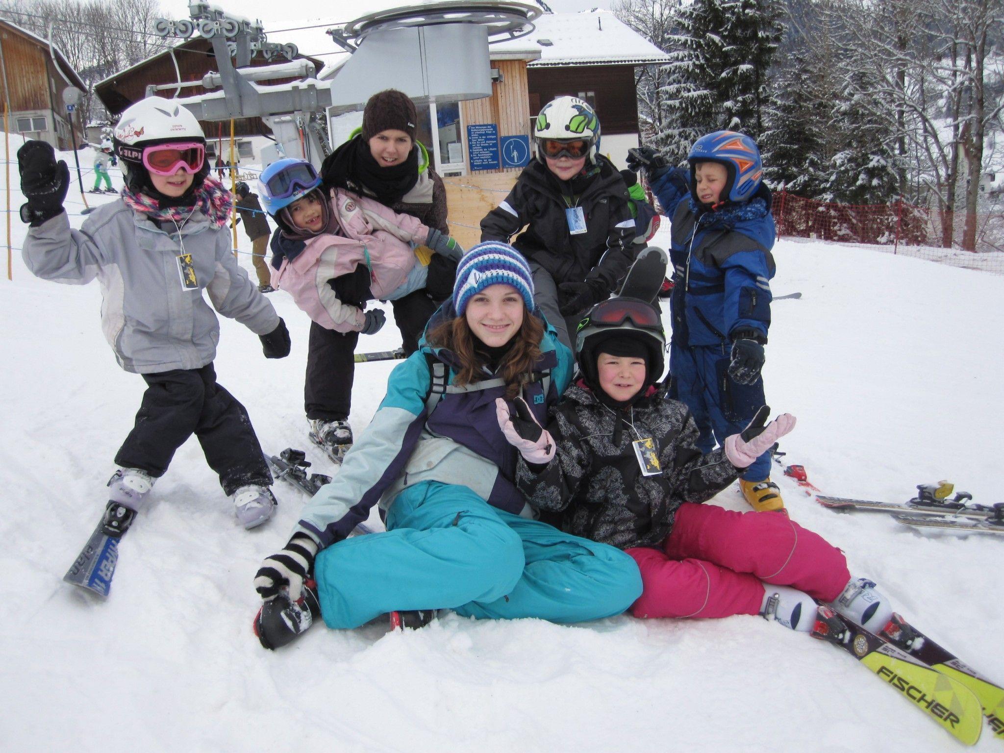 Kinderschi -und Snowboardkurs 2012 des WSV-Ludesch