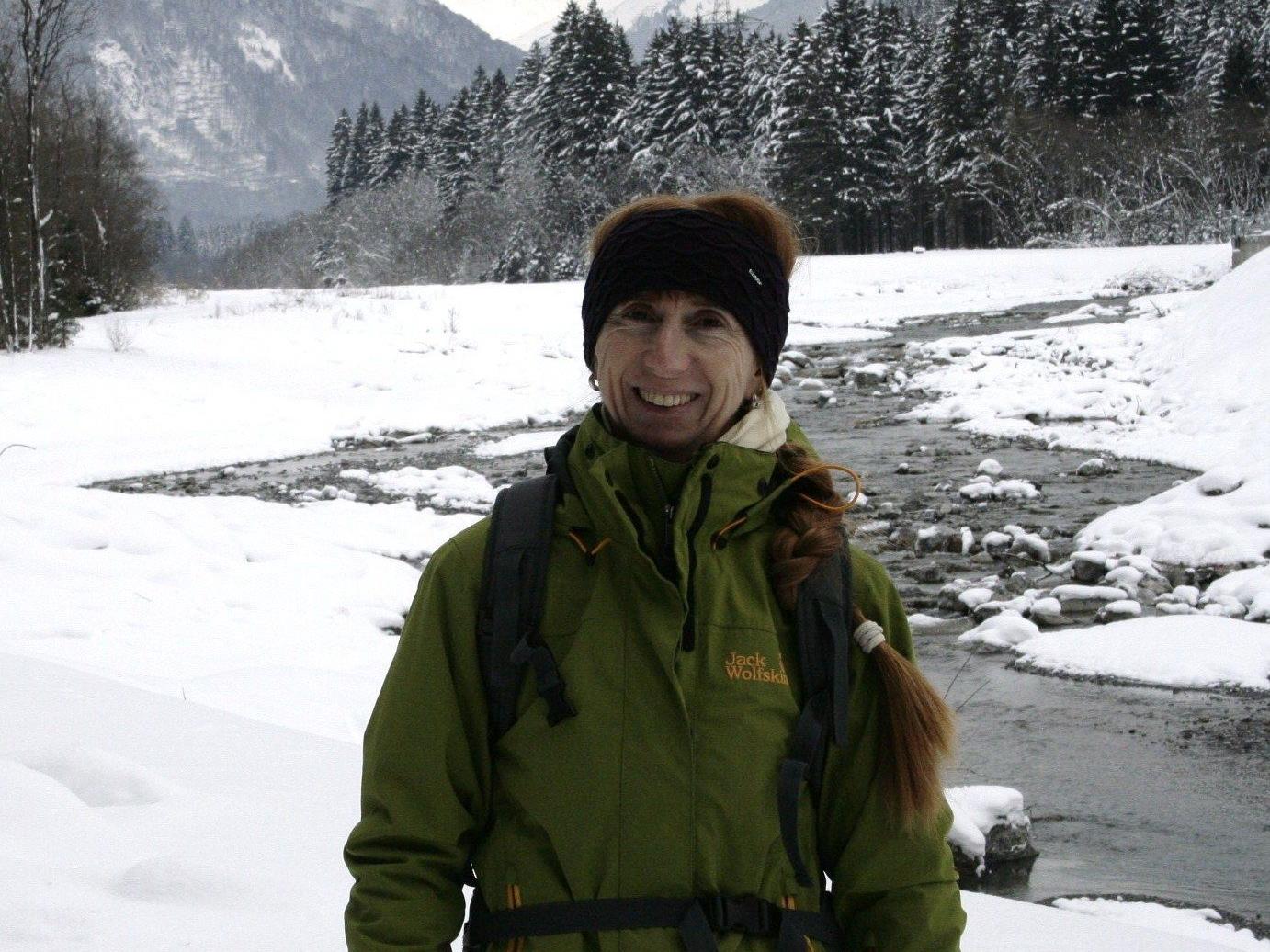Wanderführerin Waltraud Griesser von der Ortsgruppe Bludenz.