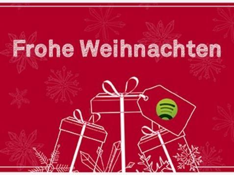 Stille Nacht war gestern: Mit Spotify den persönlichen Weihnachts-Soundtrack an Freunde schicken!