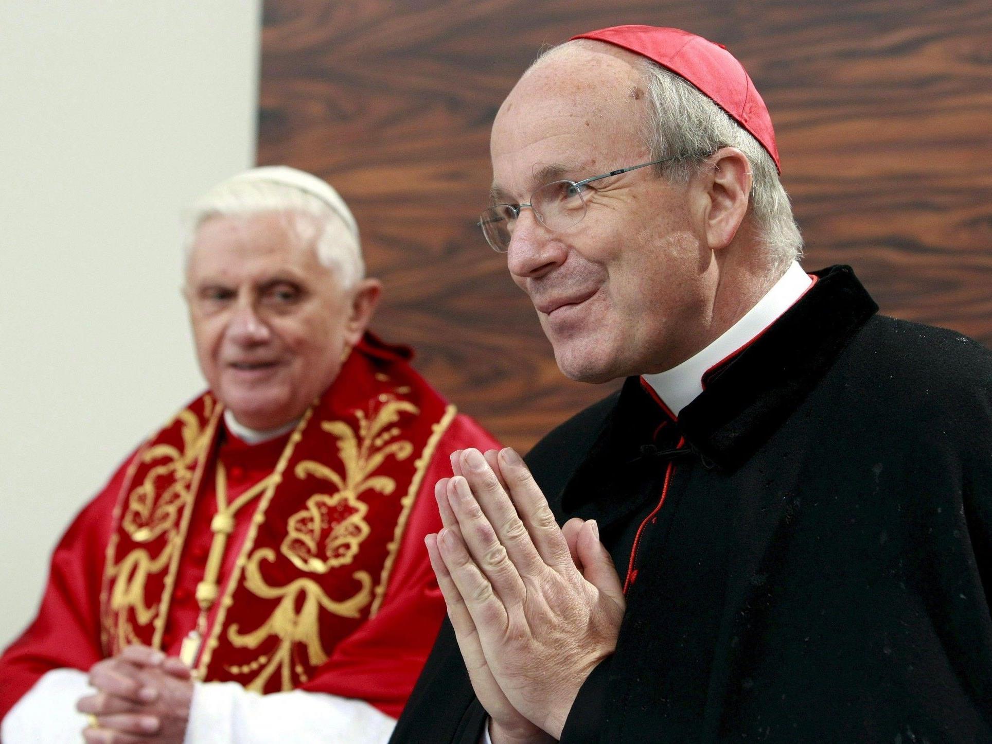 Kardinal Christoph Schönborn mit Papst Benedikt XVI. Kardinal Christoph Schönborn mit Papst Benedikt XVI.