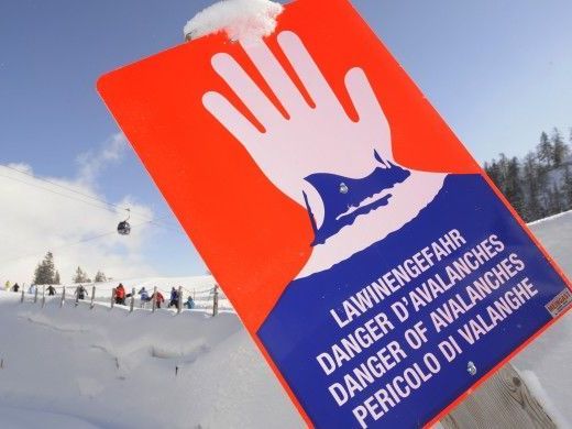 In Vorarlberg herrscht Lawinengefahrstufe 3 In Vorarlberg herrscht Lawinengefahrstufe 3