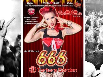 Beim 666 Torture Garden kommen Fans der alternativen Szene voll auf ihre Kosten Beim 666 Torture Garden kommen Fans der alternativen Szene voll auf ihre Kosten
