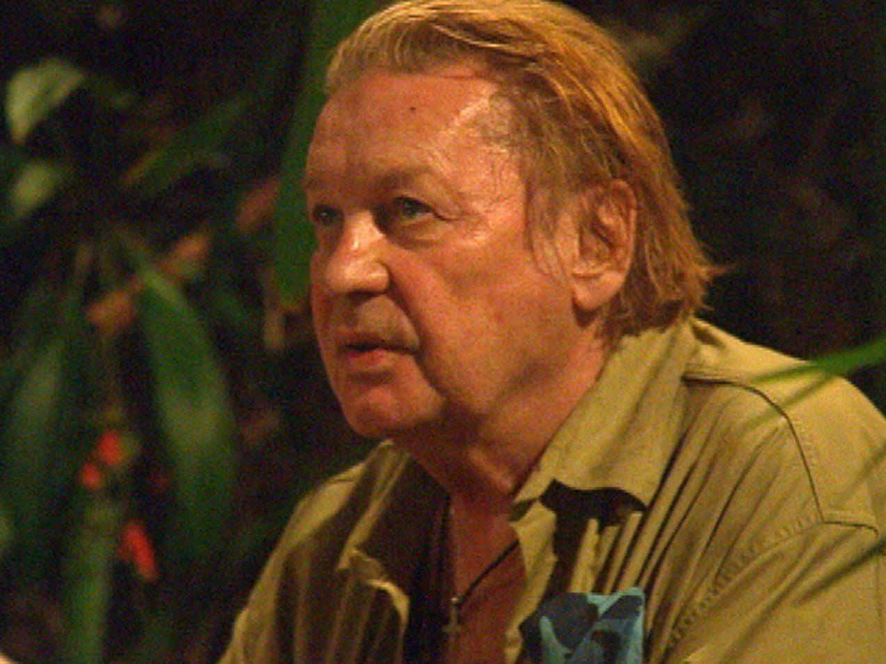 Tag 2 im Dschungelcamp: Helmut Berger muss das Camp verlassen. Tag 2 im Dschungelcamp: Helmut Berger muss das Camp verlassen.