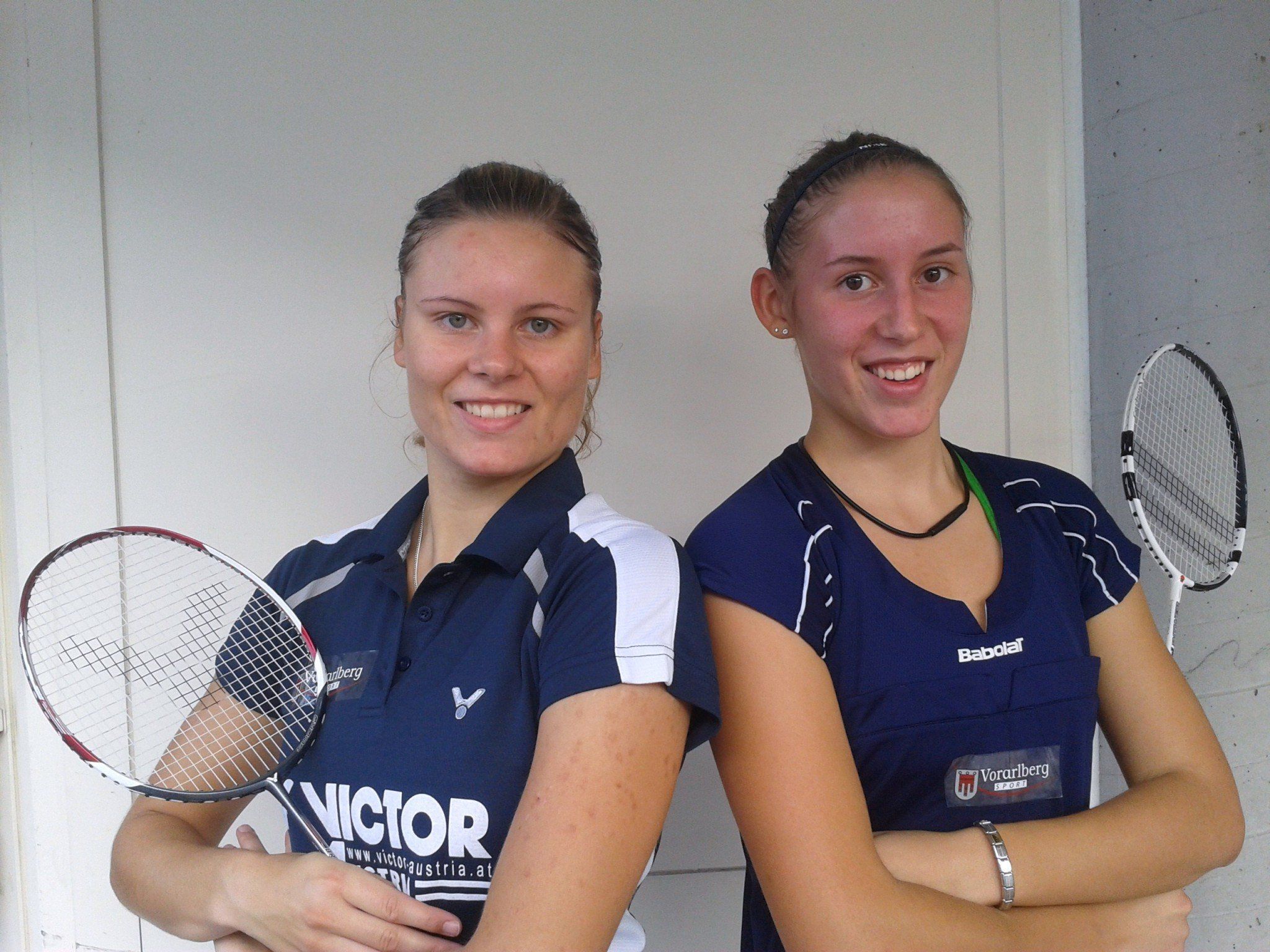 Sarina Kohlfürst und Nathalie Ziesig vom BCM Feldkirch Sarina Kohlfürst und Nathalie Ziesig vom BCM Feldkirch