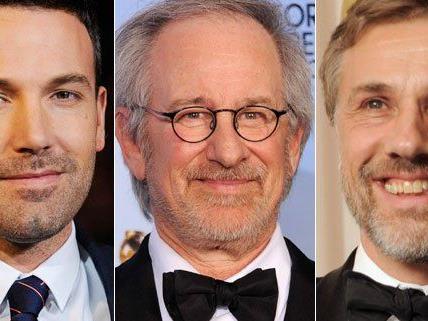 Ben Affleck, Steven Spielberg und Christoph Waltz haben gute Chancen auf einen Golden Globe