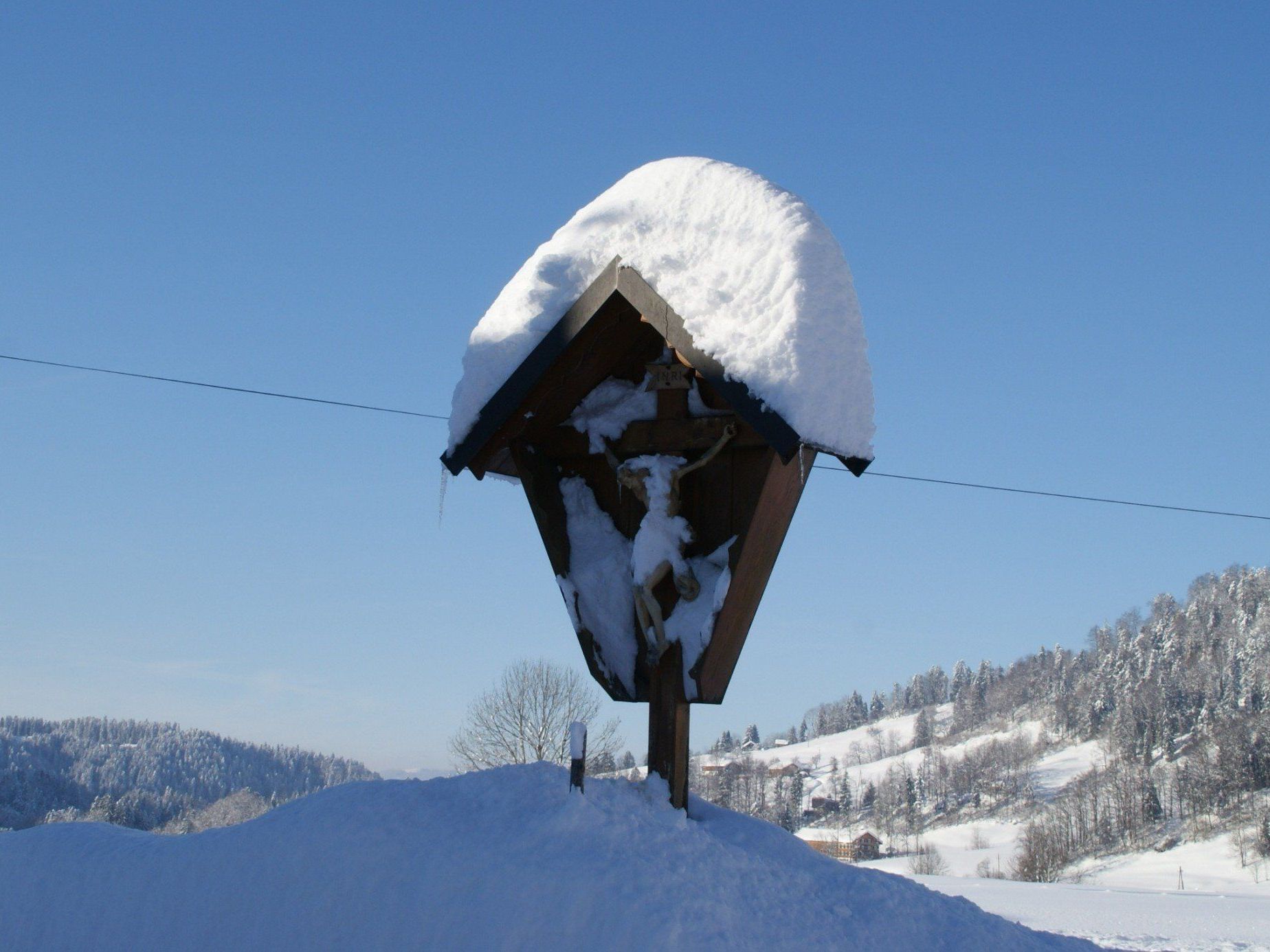 Wegkreuz in der Parzelle Brand Wegkreuz in der Parzelle Brand