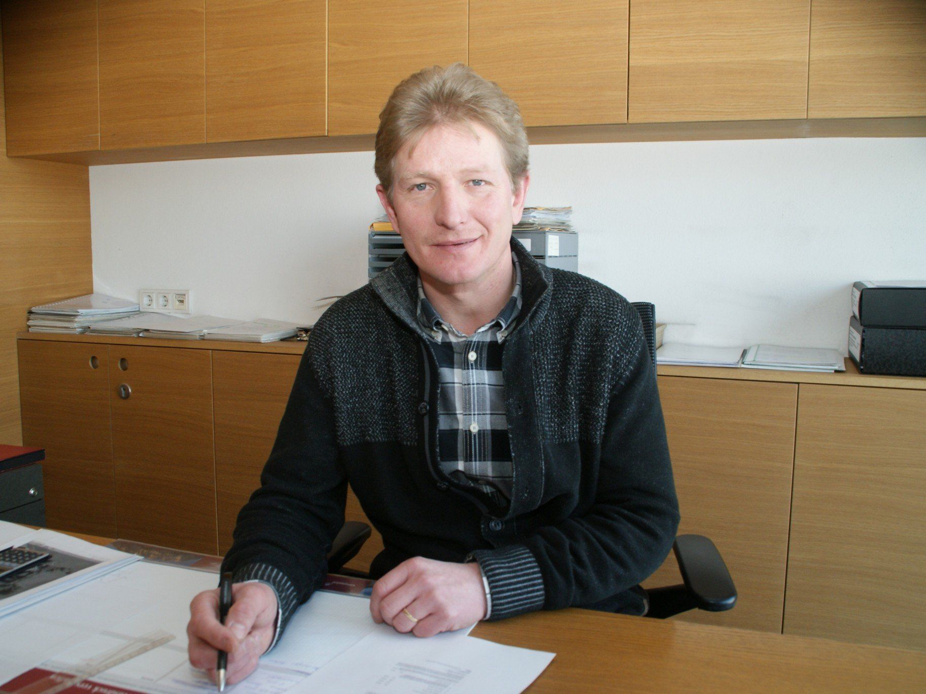 Bernhard Kleber, Bürgermeister von Andelsbuch Bernhard Kleber, Bürgermeister von Andelsbuch