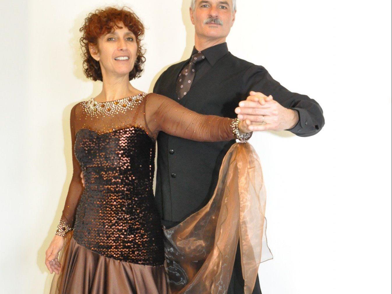 Das neue Tanzpaar der Tanzgruppe Koblach: Ingrid Mol und Thijs Niesten