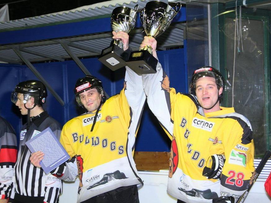 Die Bulldogs Dornbirn AH wurde beim ersten Antreten sensationell Vorarlberger Cupsieger.