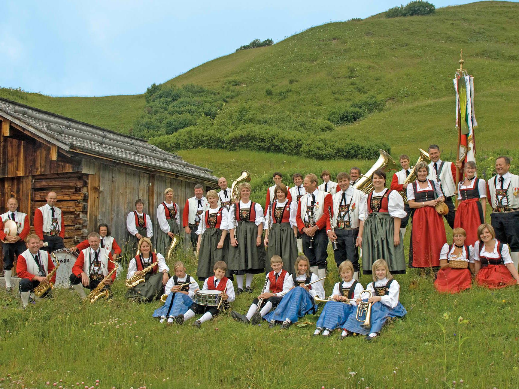 Der Musikverein Schröcken lädt zu „Mythos Berge“ in Schröcken.