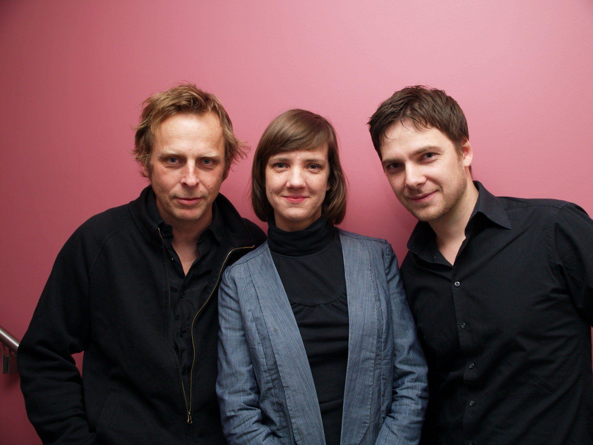 Regisseur Florian Flicker, Doris Scheidtinger und Schauspieler Stefan Pohl