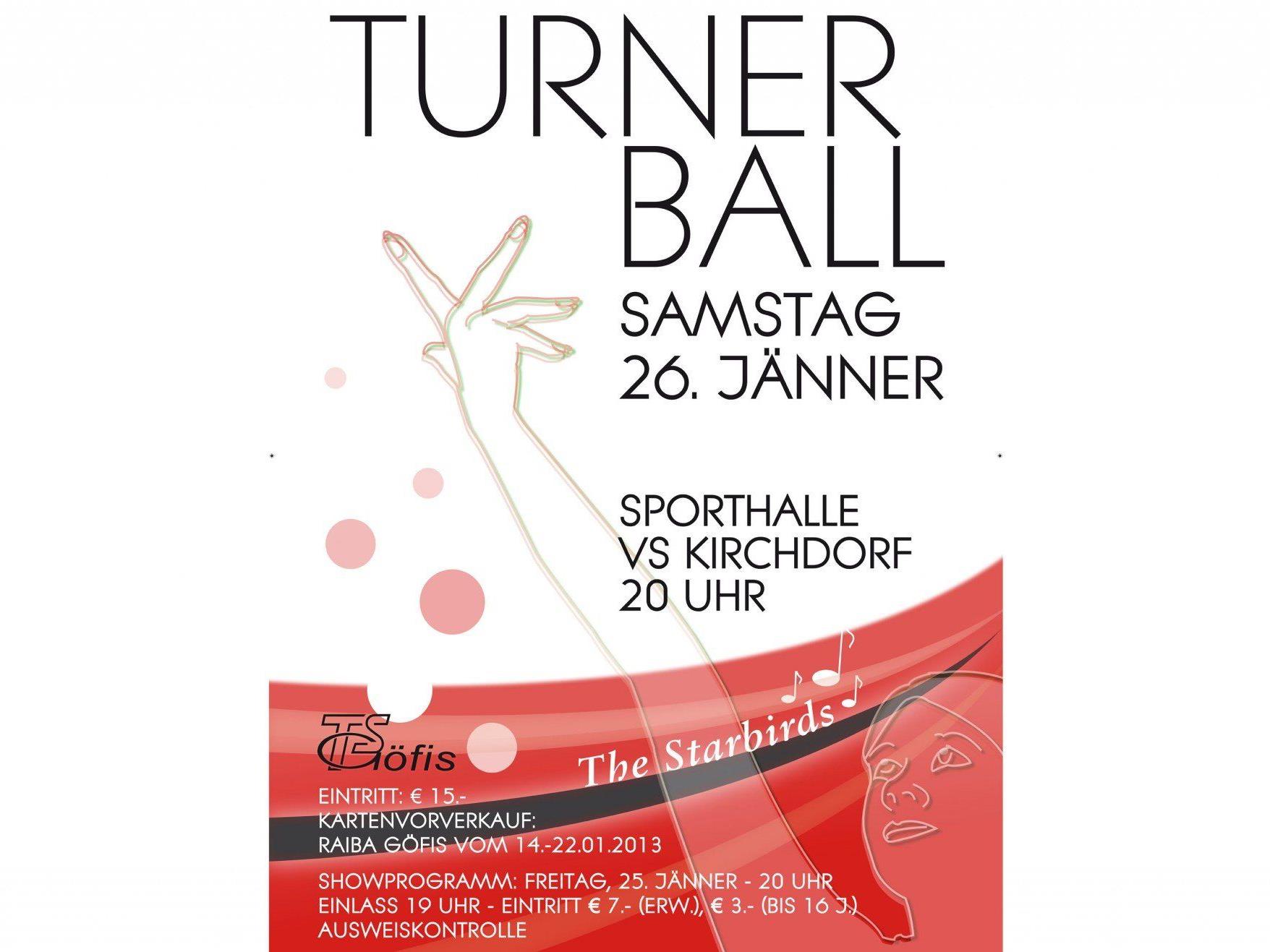 Turnerball-Wochenende - 25. und 26. Jänner 2013