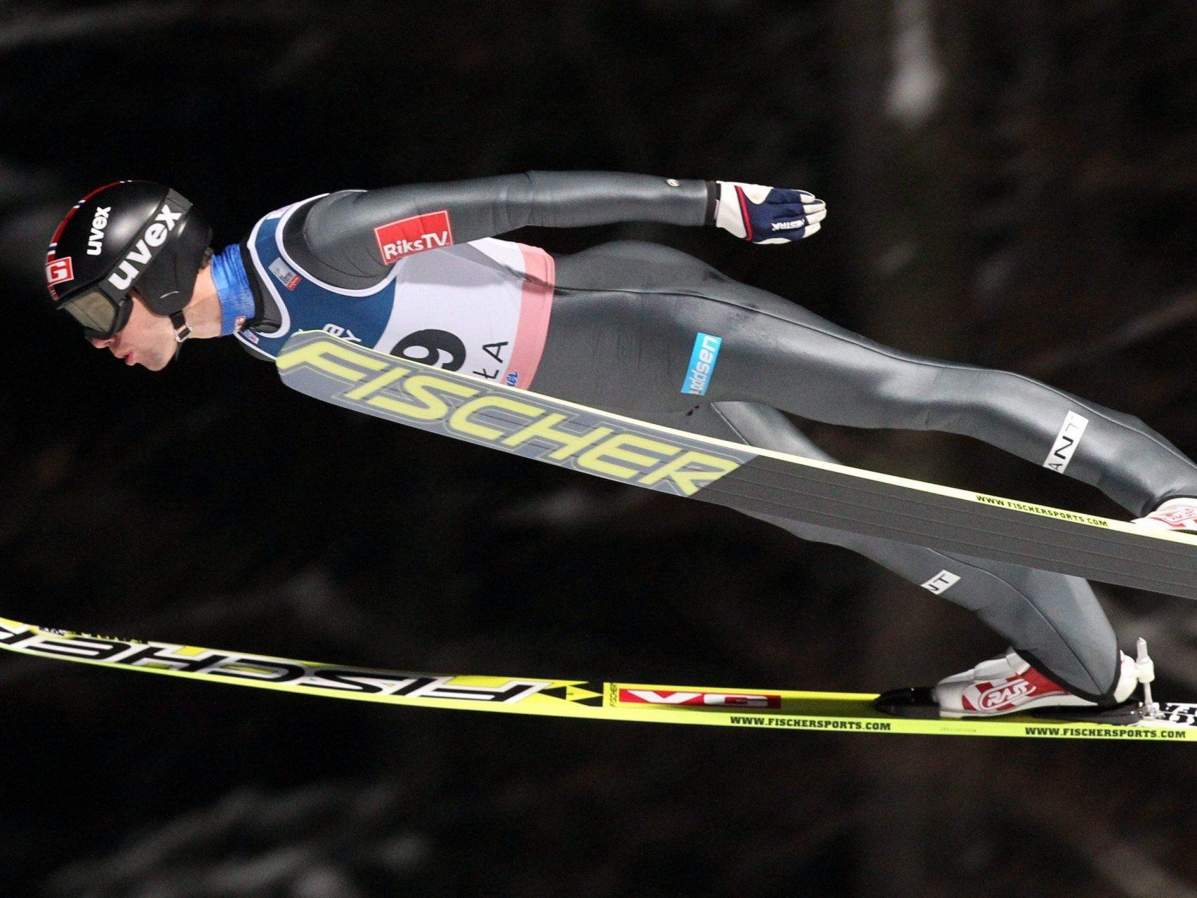Norweger Bardal in Wisla 12,2 Punkte vor Deutschem Richard Freitag. Norweger Bardal in Wisla 12,2 Punkte vor Deutschem Richard Freitag.