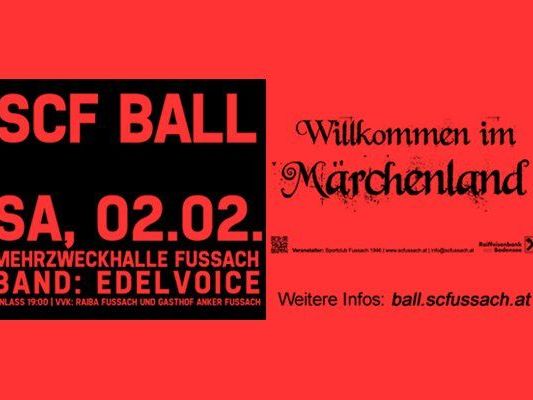 Der SCF Ball 2013 steht unter dem Motto "Willkommen im Märchenland" Der SCF Ball 2013 steht unter dem Motto "Willkommen im Märchenland"