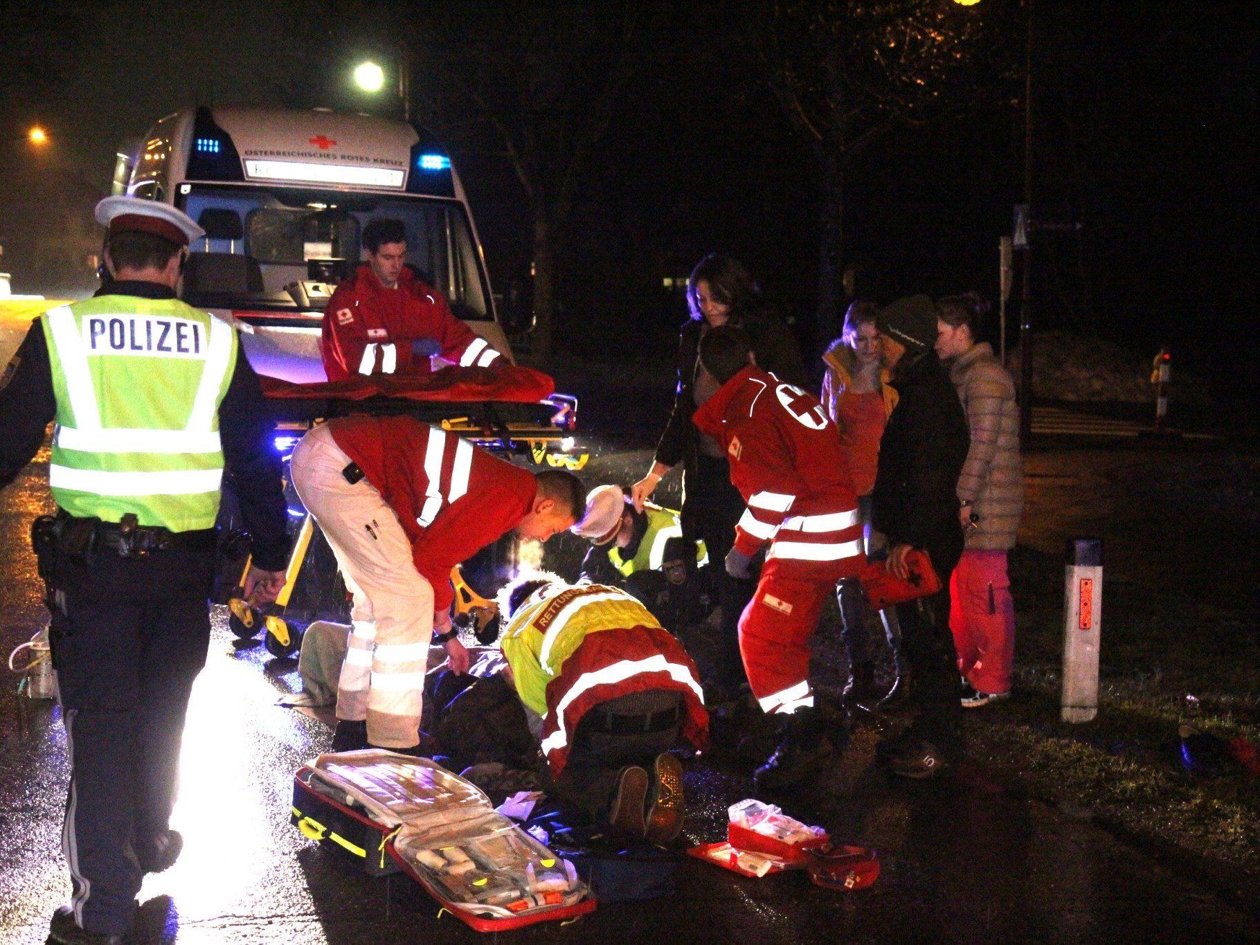 Ein schwerer Pkw-Unfall in Sulz forderte am Donnerstag einen Verletzten.