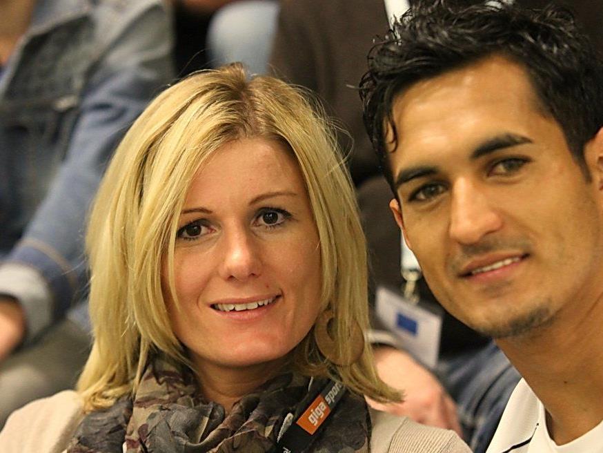 FIFA-Lady Cindy Zeferino de Oliveira war mit seinem Mann Sidinei beim Wolfurter Hallenmasters vor Ort.