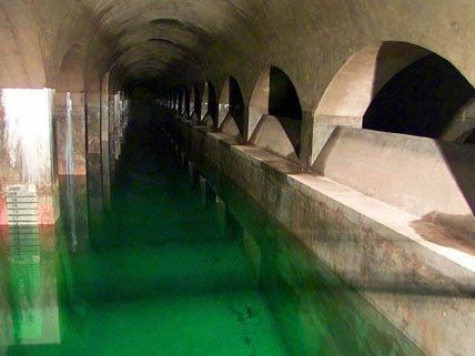 Über Wasser wird derzeit heiß diskutiert- im Bild: der Wasserbehälter Rosenhügel in Wien Über Wasser wird derzeit heiß diskutiert- im Bild: der Wasserbehälter Rosenhügel in Wien