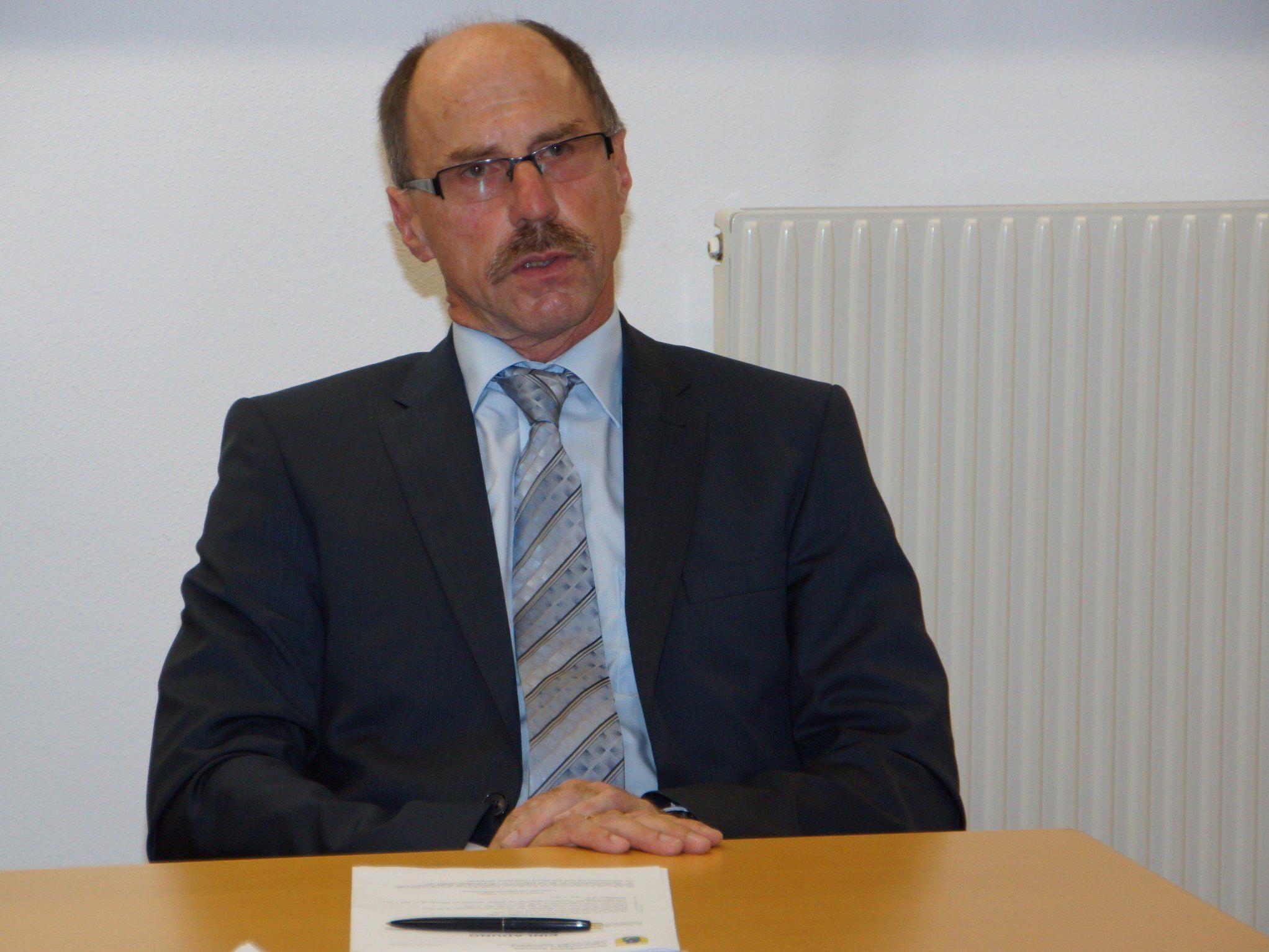 Bürgermeister Anton Mähr hat sein erstes Budget sicher „unters Dach“ gebracht.