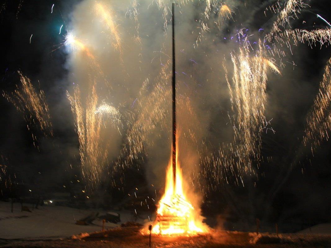 Ein unvergessliches Erlebnis war der Funken mit 10-minütigem Feuerwerk