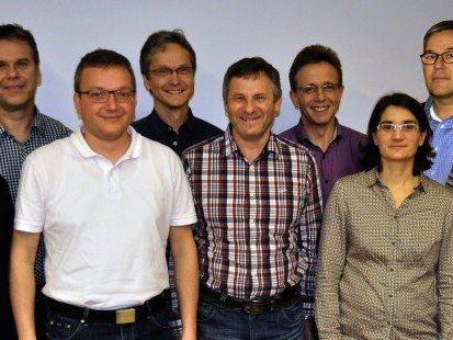 Neuer Vorstand des Frohsinn Koblach, vlnr: Josef Kräutler, Klaus Mattle, Georg Eberharter, Peter Giesinger, Willi Brückler, Anton Groß, Chorleiterin Angelika Kopf-Lebar, Harry Sparr u. Obmann Reinhard Kopf. Neuer Vorstand des Frohsinn Koblach, vlnr: Josef Kräutler, Klaus Mattle, Georg Eberharter, Peter Giesinger, Willi Brückler, Anton Groß, Chorleiterin Angelika Kopf-Lebar, Harry Sparr u. Obmann Reinhard Kopf.