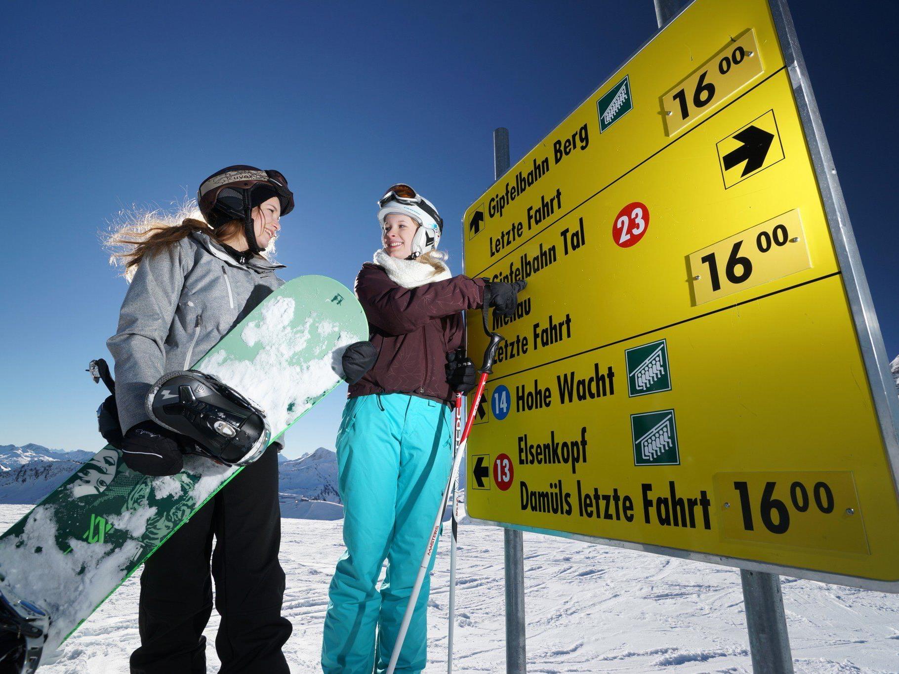 Christoph Schrahe hat mit Hilfe von Pistenplänen und Google Earth auch in vier Vorarlberger Skigebieten nachgemessen.