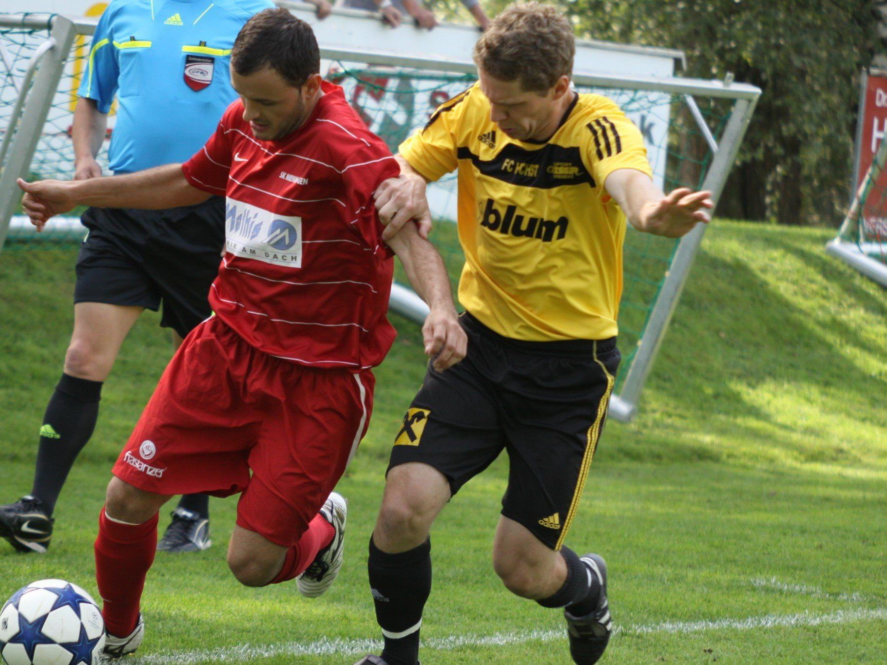 VL-Herbstmeister FC Höchst hat sich für das Frühjahr nicht verstärkt, setzt auf die jetzige Truppe.