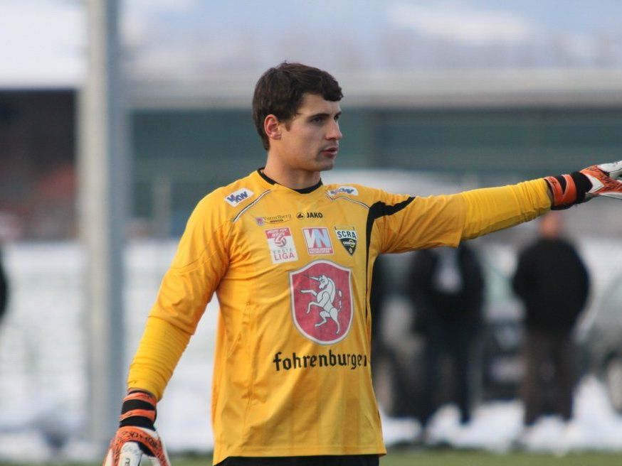 Altach-Goalie Martin Kobras fiebert schon dem Auftakt gegen Grödig entgegen.