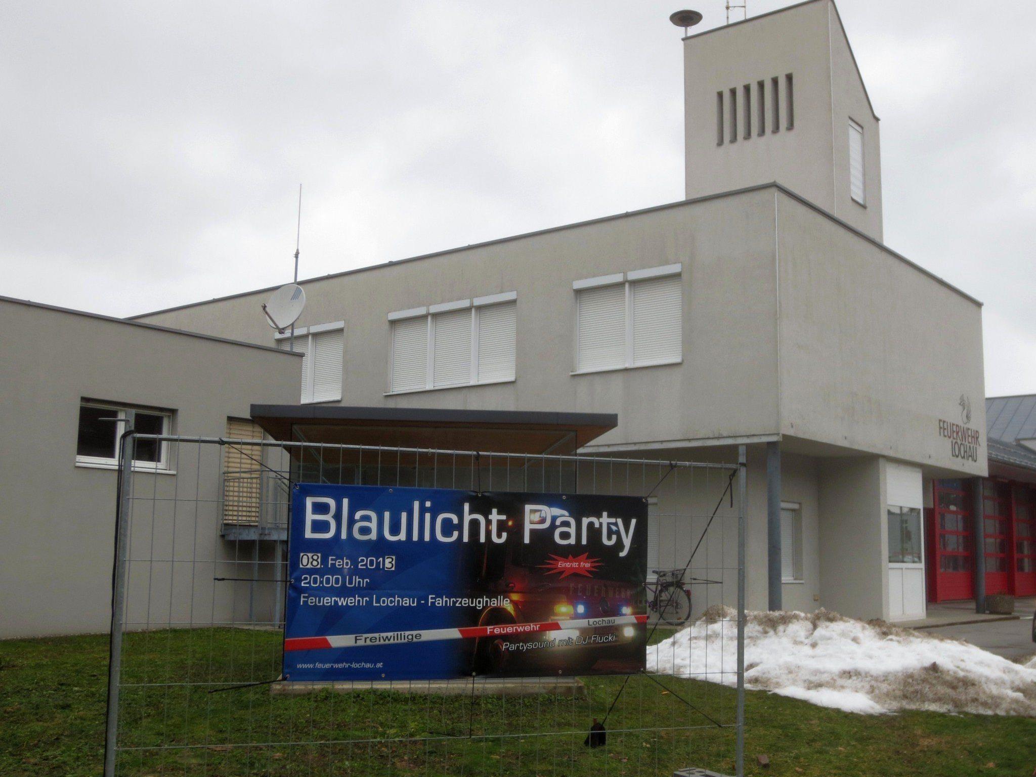 „Blaulicht Party – die Fünfte“ im Feuerwehrhaus an der Hofriedenstraße in Lochau.