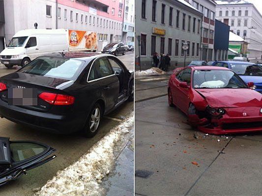 In der Wattgasse kam es Dienstagmittag zu einem Unfall In der Wattgasse kam es Dienstagmittag zu einem Unfall