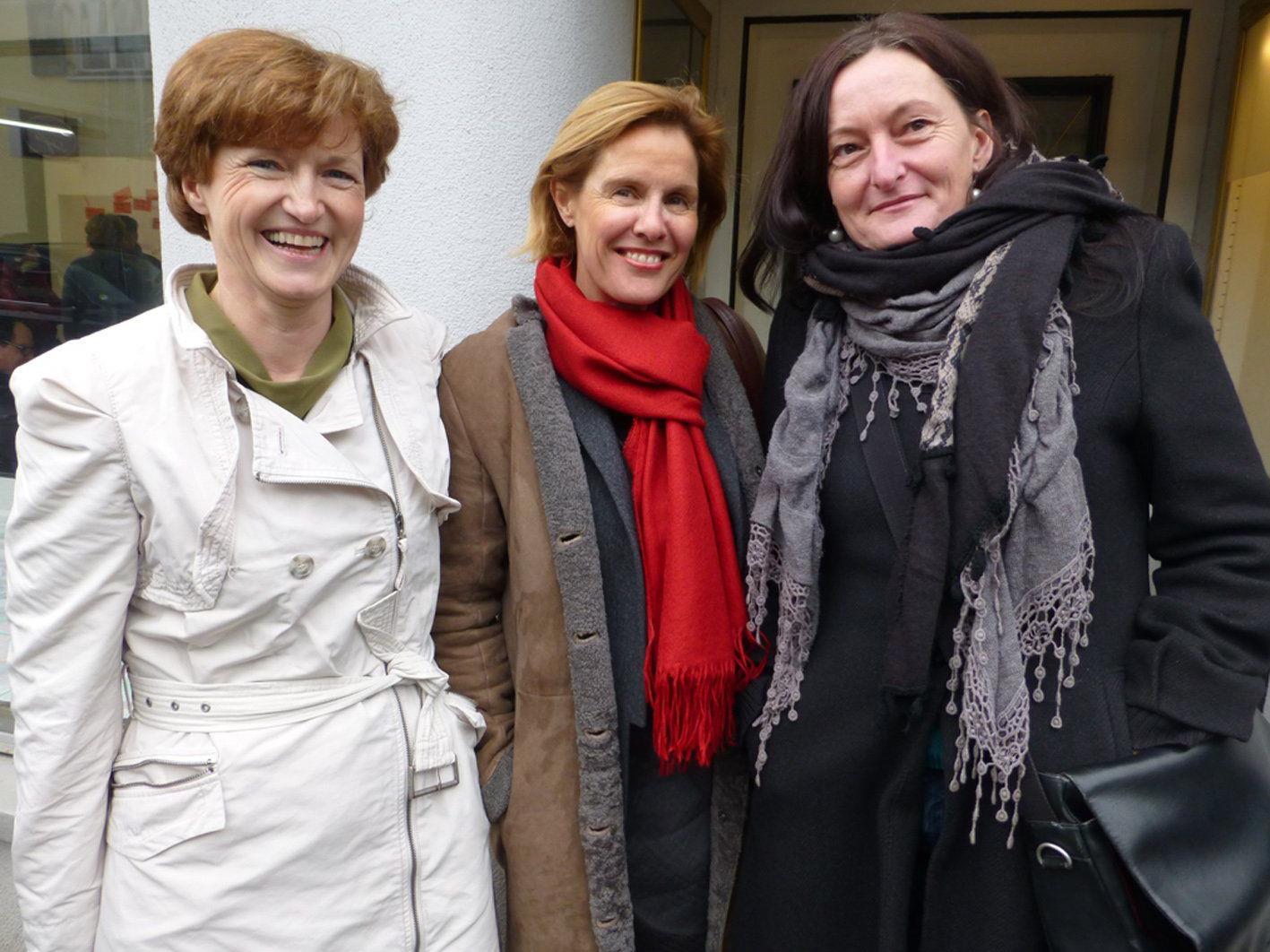 Visions-Frauenpower: Angela Jäger, Karin Metzler und Gabriele Bösch (v.l.)