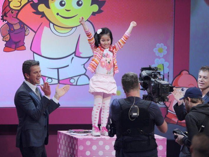 Kleines Rechengenie verzauberte Publikum Kleines Rechengenie verzauberte Publikum