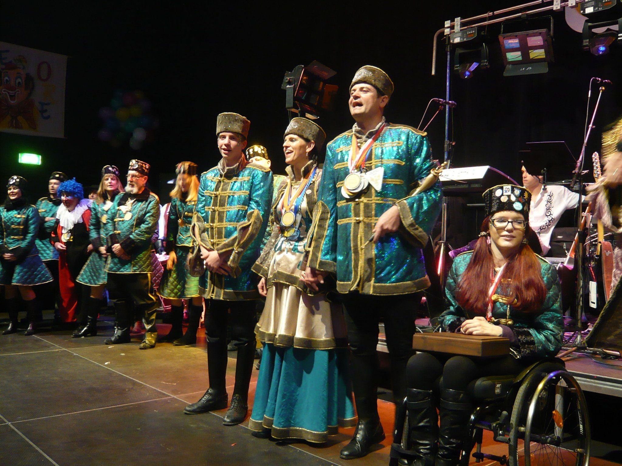 Das Prinzenpaar gab in grandioser Show sein Bregenz-Lied zum Besten. Das Prinzenpaar gab in grandioser Show sein Bregenz-Lied zum Besten.