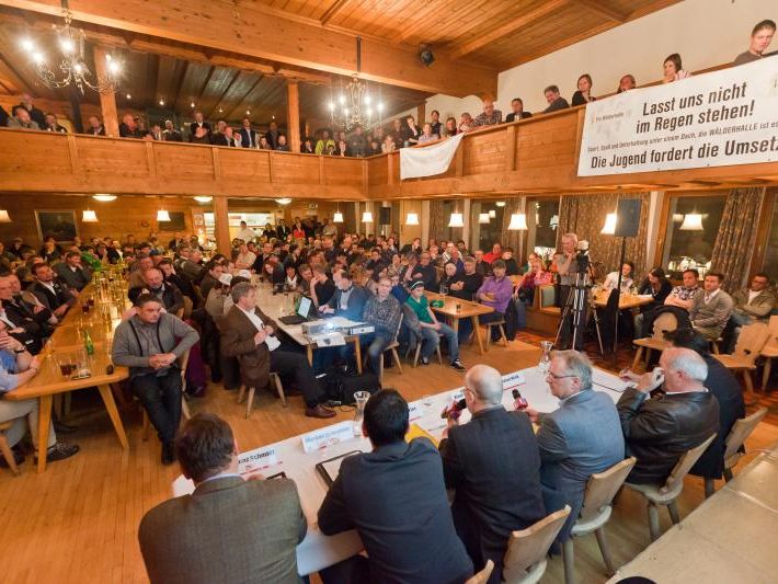 Das Projekt Wälderhalle steht vor einer Lösung: Der Standort soll wieder in Alberschwende sein.