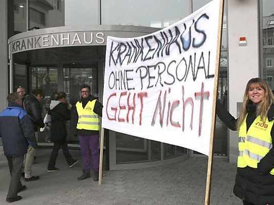 In den Spitälern war es zu Protesten gekommen In den Spitälern war es zu Protesten gekommen