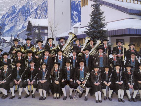 Musikverein Mellau beim 100jährigen Jubiläum