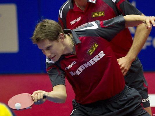 Gardos gewann sein Einzel und Doppel mit Habesohn Gardos gewann sein Einzel und Doppel mit Habesohn