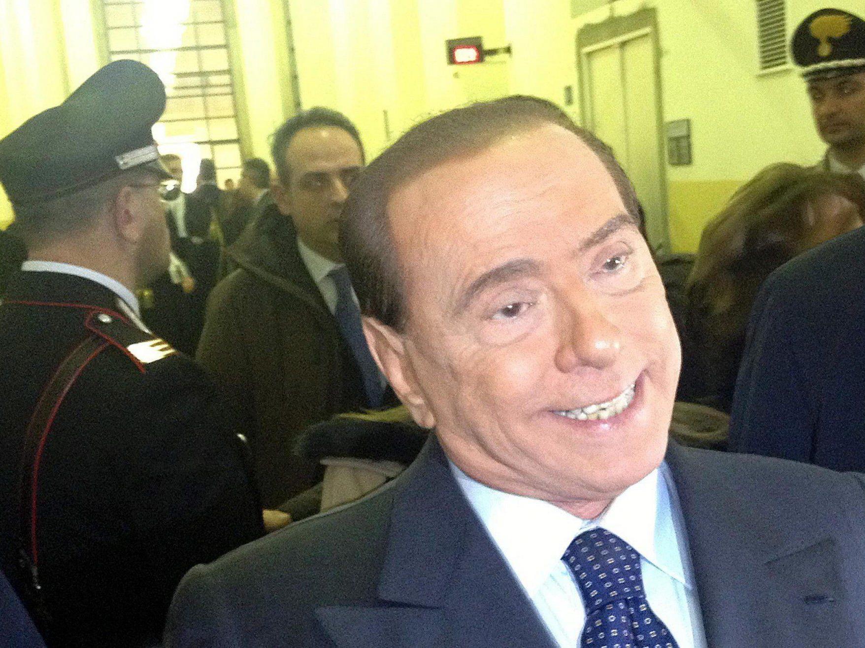 Das Urteil im Unipol-Prozess lautet ein Jahr Haft gegen Silvio Berlusconi.
