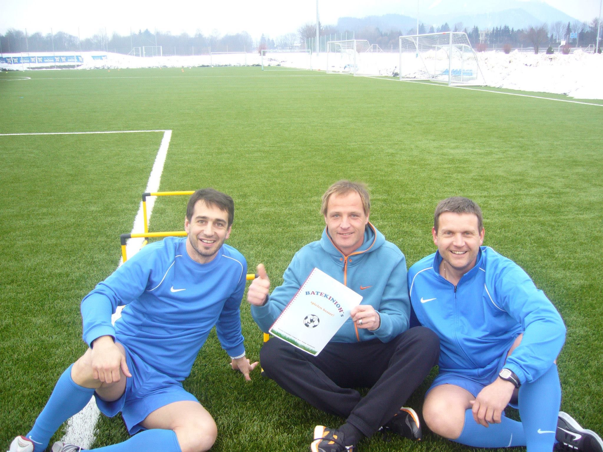 Didi Berchtold, Wolfgang Kühne und Schirmherr Heimo Pfeifenberger freuen sich auf die neue Aufgabe. Didi Berchtold, Wolfgang Kühne und Schirmherr Heimo Pfeifenberger freuen sich auf die neue Aufgabe.