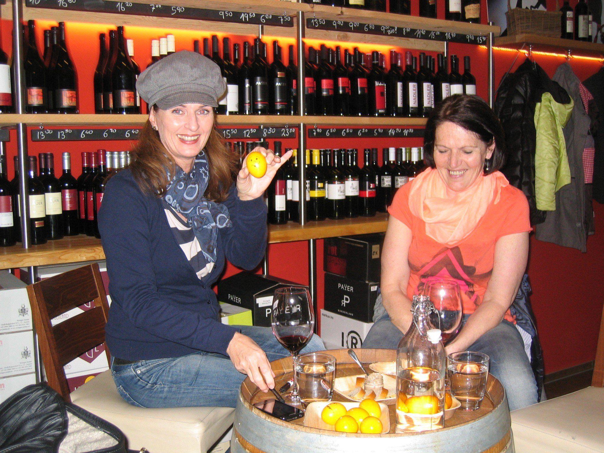 Die Weinbar in Schoppernau ist ein Insidertipp für Freunde des süßen Lebens