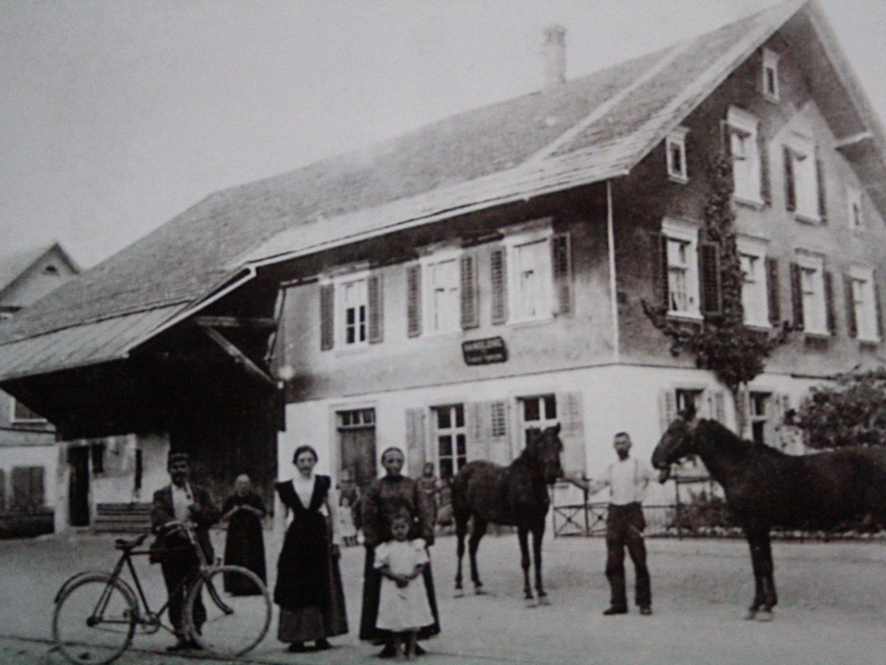 "Radis" in der Reichsstraße 15 im Jahre 1909