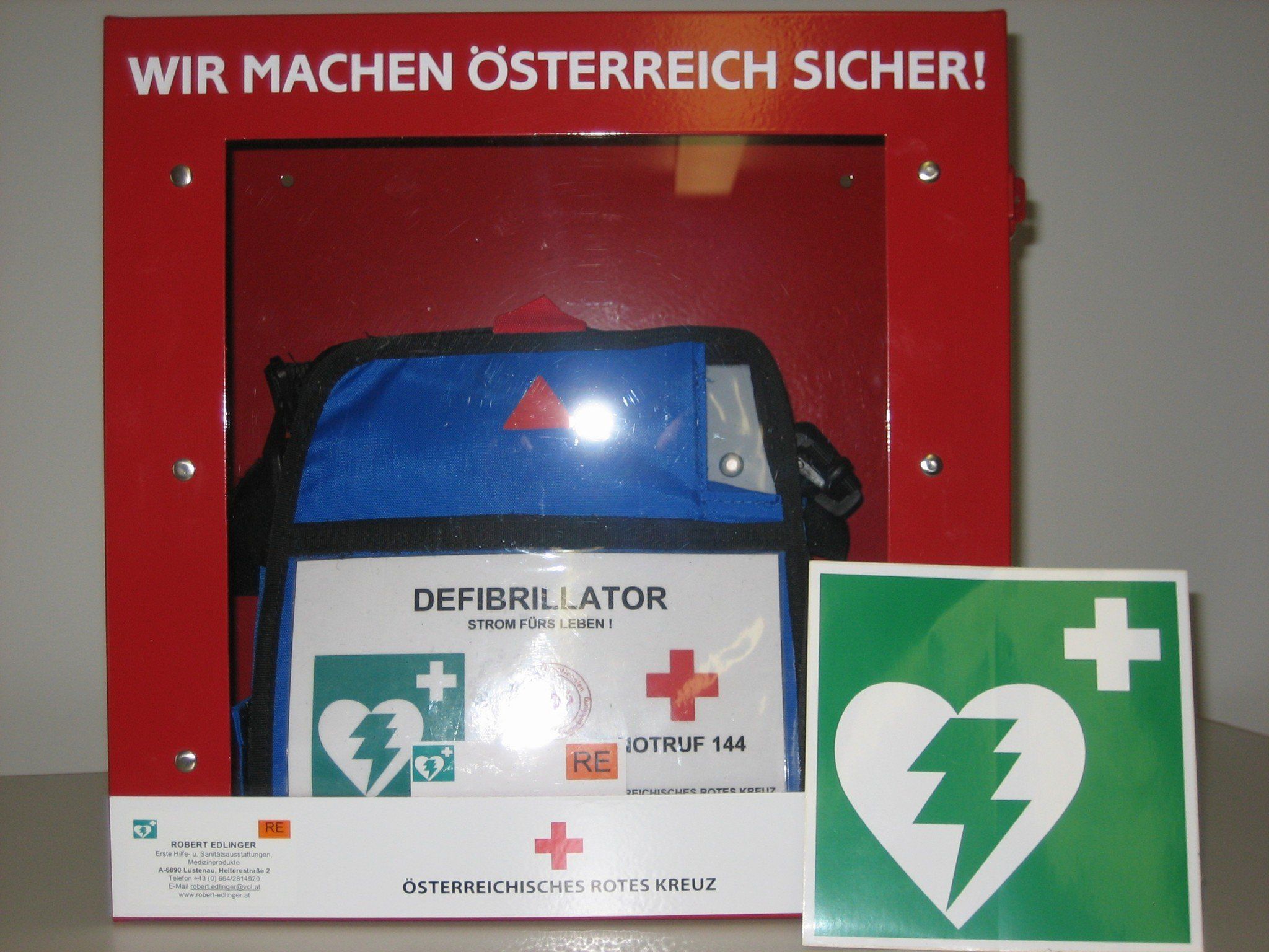 Der Defi kann im Notfall Leben retten Der Defi kann im Notfall Leben retten