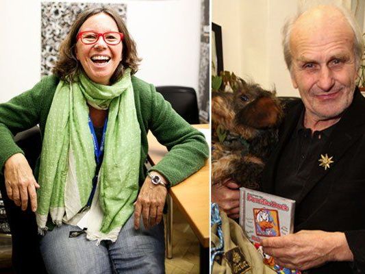 Mit dabei bei der Nacht der Philosophie: Renee Schröder und Roland Girtler Mit dabei bei der Nacht der Philosophie: Renee Schröder und Roland Girtler