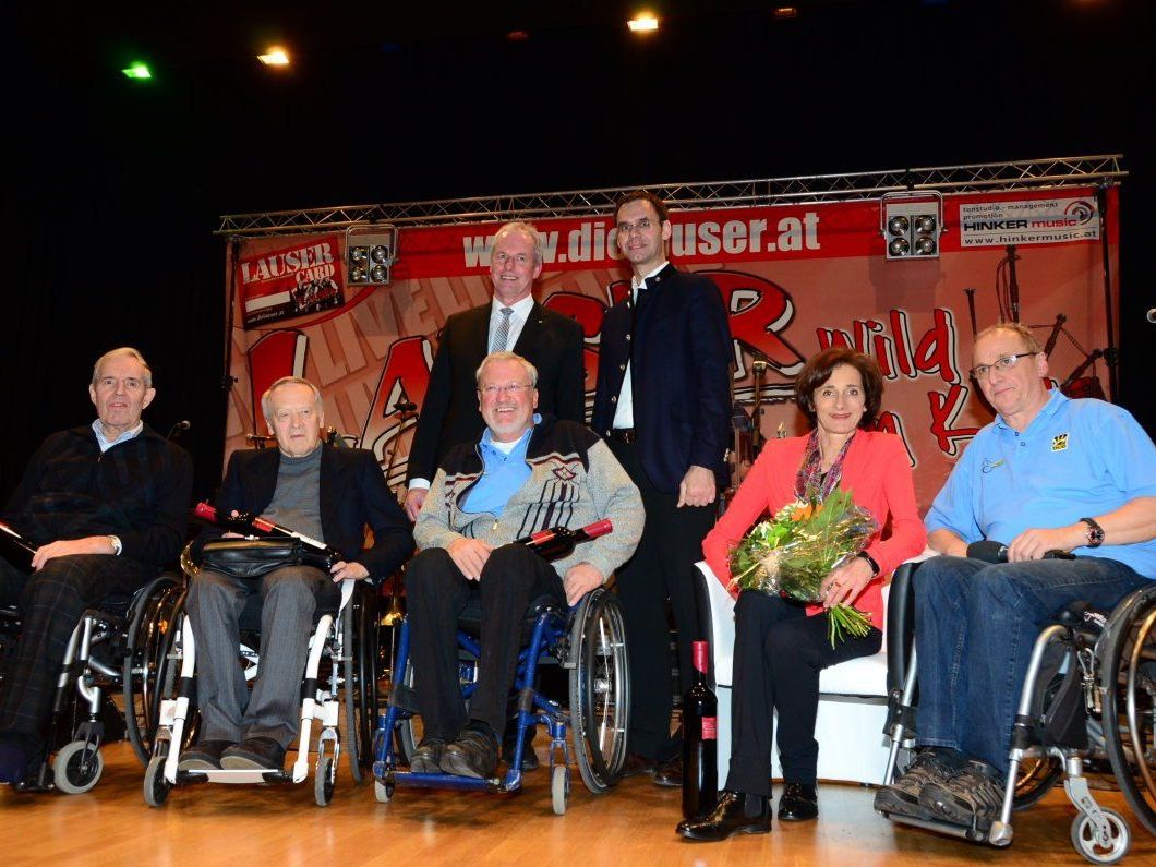 Mit prominenten Gästen feierte der Rollstuhlclub Enjo Vorarlberg sein 40-jähriges Vereinsjubiläum. Mit prominenten Gästen feierte der Rollstuhlclub Enjo Vorarlberg sein 40-jähriges Vereinsjubiläum.
