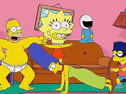 Der "Harlem-Shake" in der leicht veränderten Version der Simpsons.