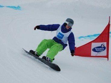 Die Snowboarder der Schulen zeigten ihr Können auf dem Schafberg in Gargellen.