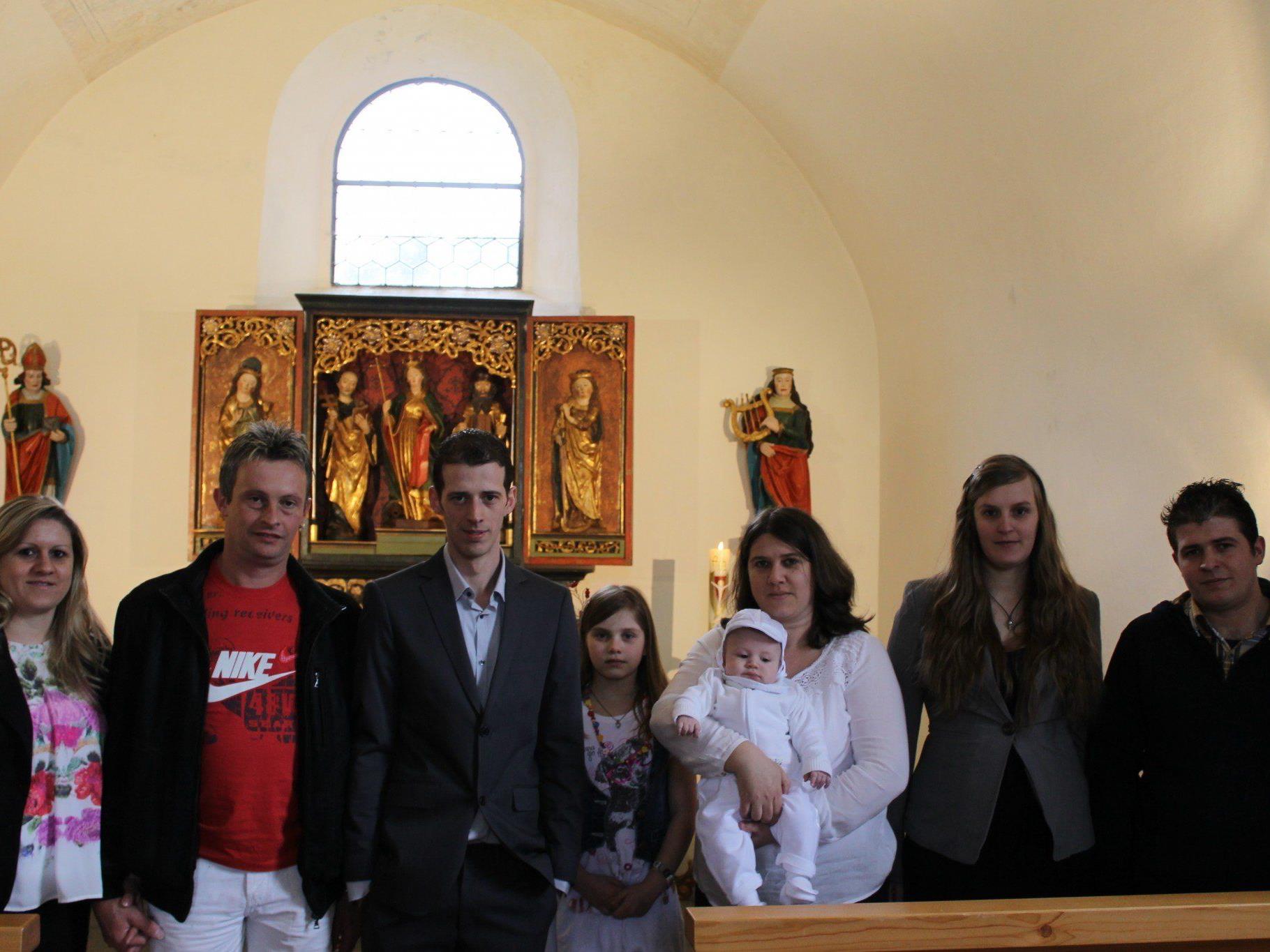 Raphael Boura wurde in der St. Vinerkirche getauft